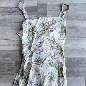 Forever 21 Floral Midi Dress Size Medium